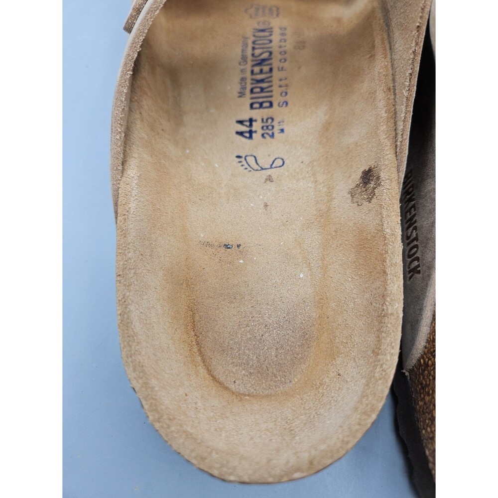 Birkenstock Arizona Tobacco Oiled Leather Soft Footbed 44 M 11 Sandals - Picture 6 of 13